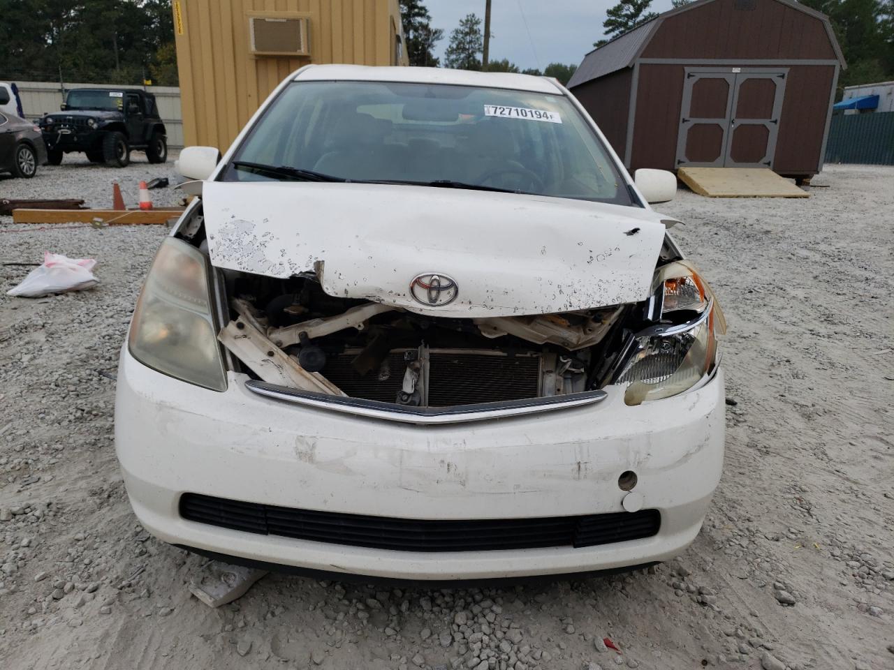 2006 Toyota Prius VIN JTDKB20U663144726 Copart auction photo, front end damage thumbnail 5
