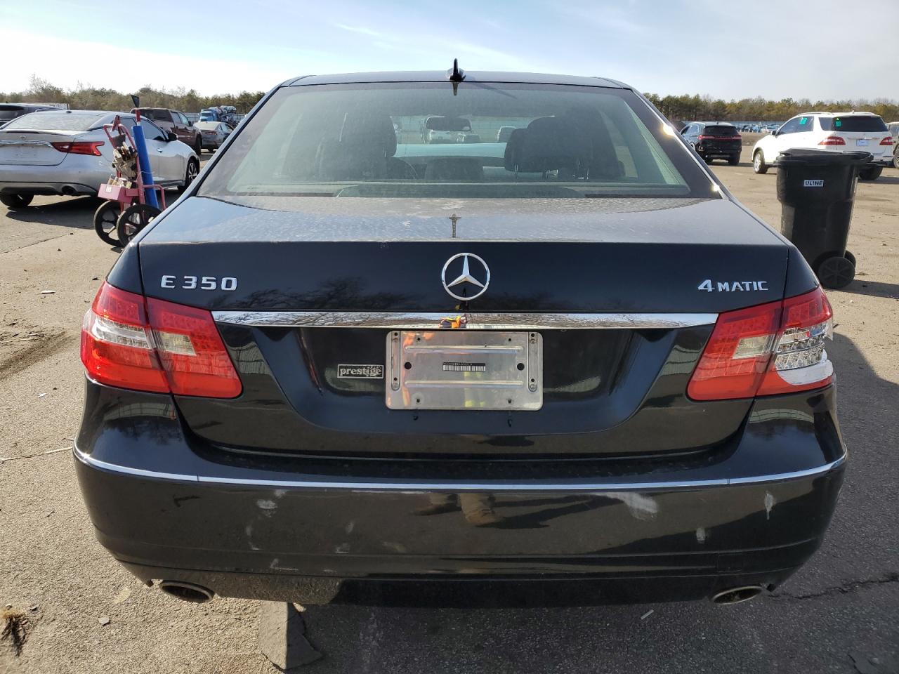 2010 Mercedes-Benz E-klasse VIN WDDHF8HB8AA090019 Copart auction photo, front end / rear end damage thumbnail 6
