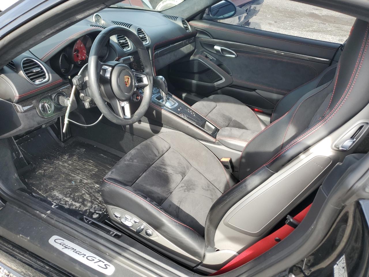 2019 Porsche Cayman VIN WP0AB2A89KS278644 Copart auction photo, rear end damage thumbnail 8