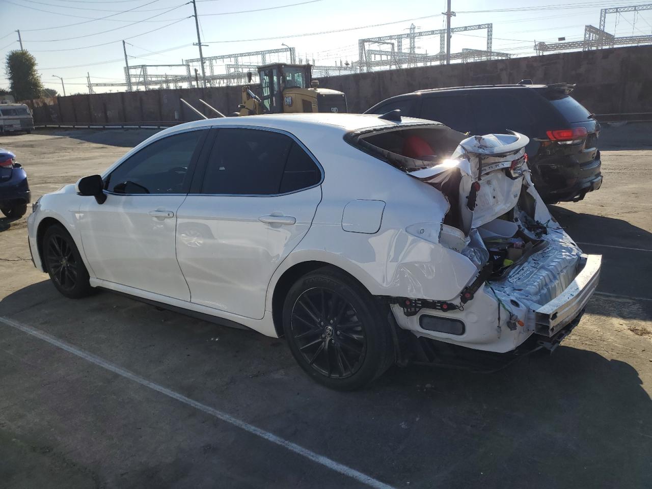 2022 Toyota Camry VIN 4T1G11AK9NU639765 Copart auction photo, rear end damage thumbnail 2