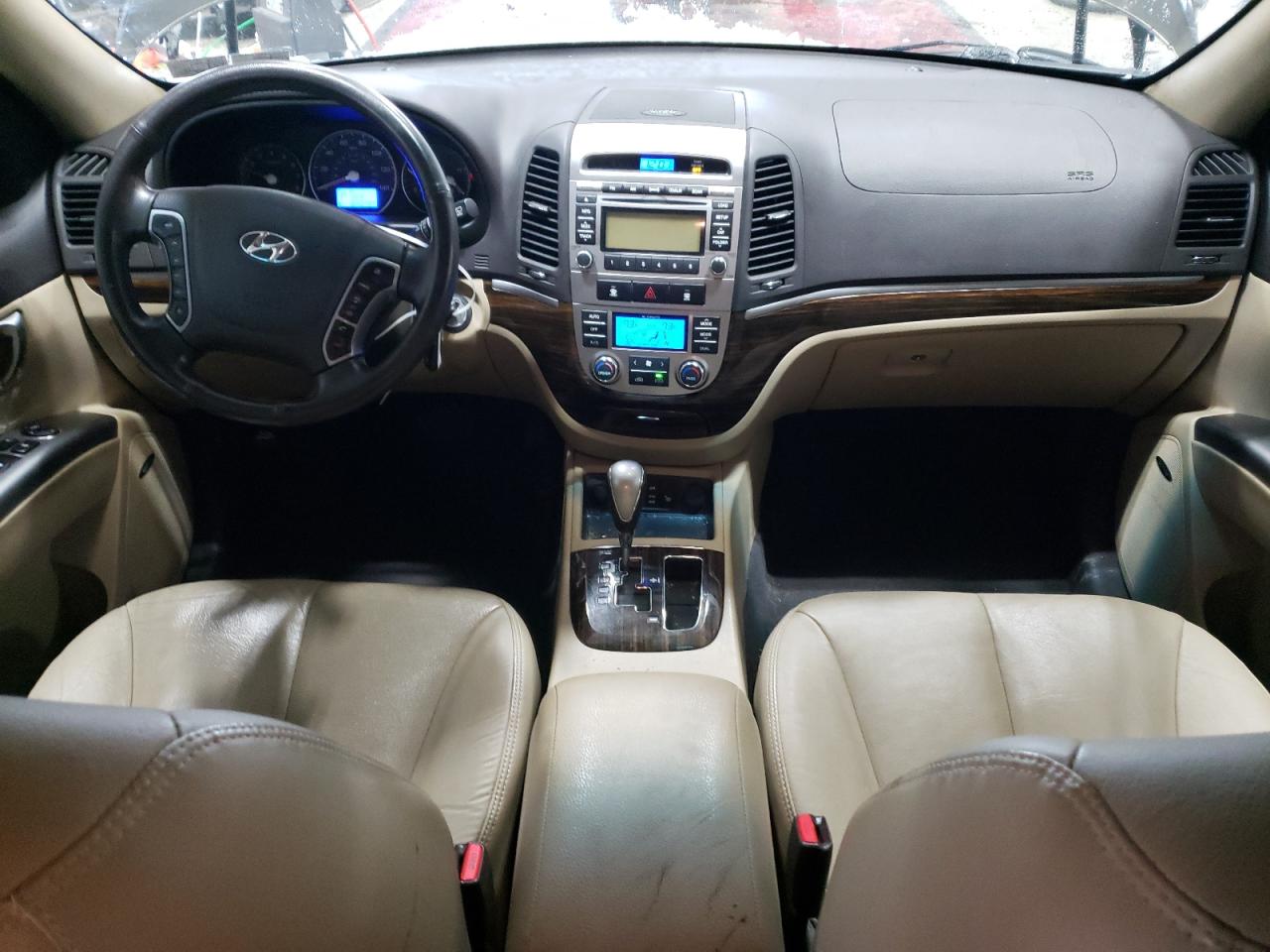 2012 Hyundai Santa Fe VIN 5XYZK3AB8CG127970 Copart auction photo, side damage thumbnail 8