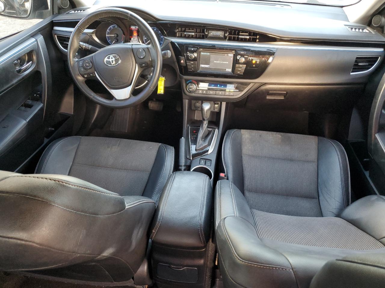 2015 Toyota Corolla VIN 2T1BURHE5FC450226 Copart auction photo, rear end damage thumbnail 8