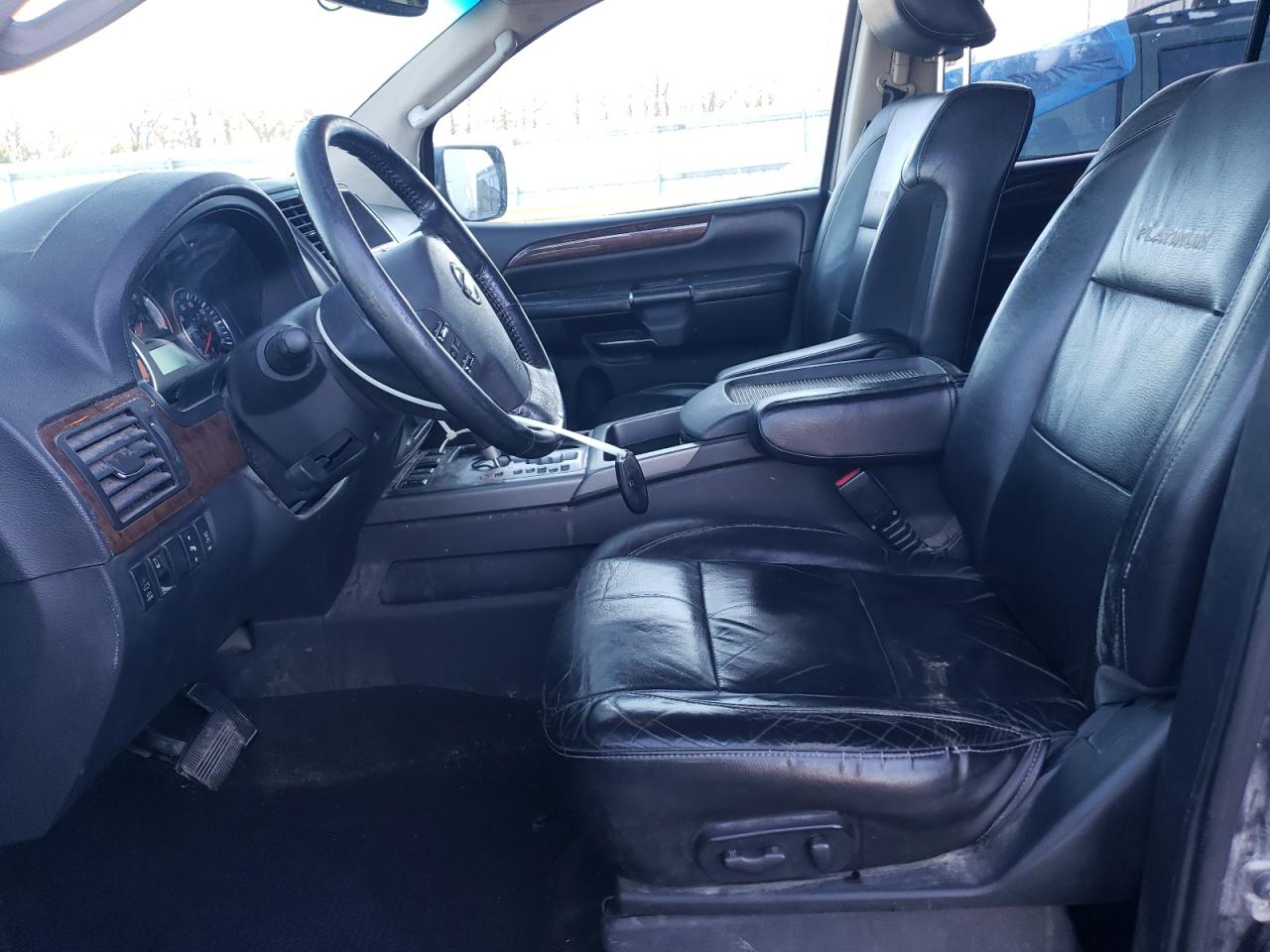 2010 Nissan Armada VIN 5N1BA0NE3AN603373 Copart auction photo, front end damage thumbnail 7