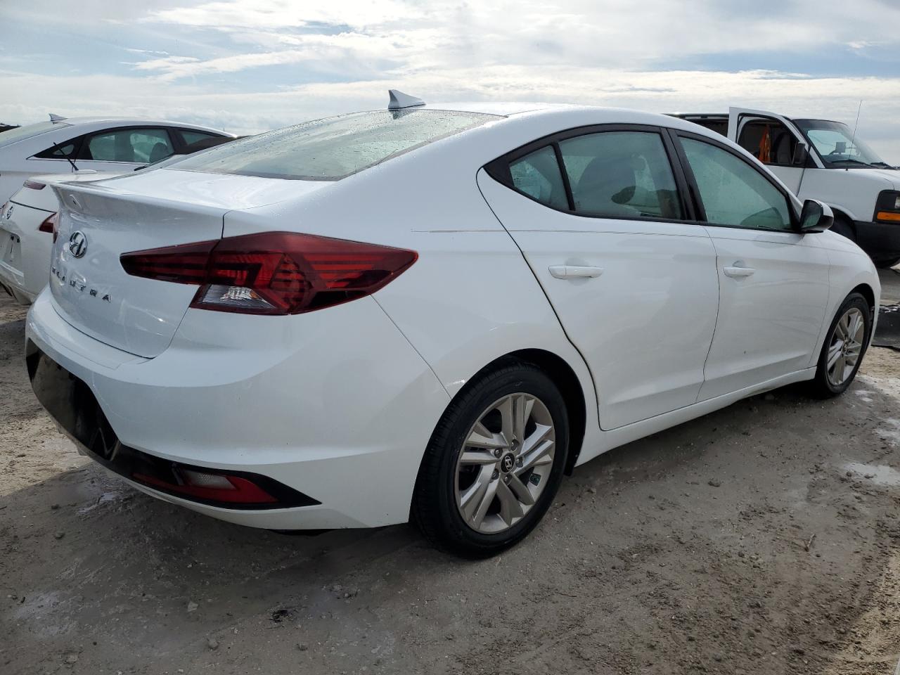 2019 Hyundai Elantra VIN 5NPD84LF8KH454343 Copart auction photo, water/flood damage thumbnail 3