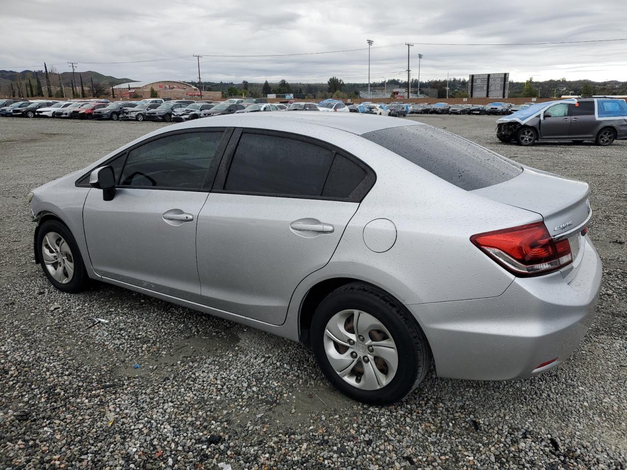 2013 Honda Civic VIN 19XFB2F54DE241768 Copart auction photo, front end damage thumbnail 2