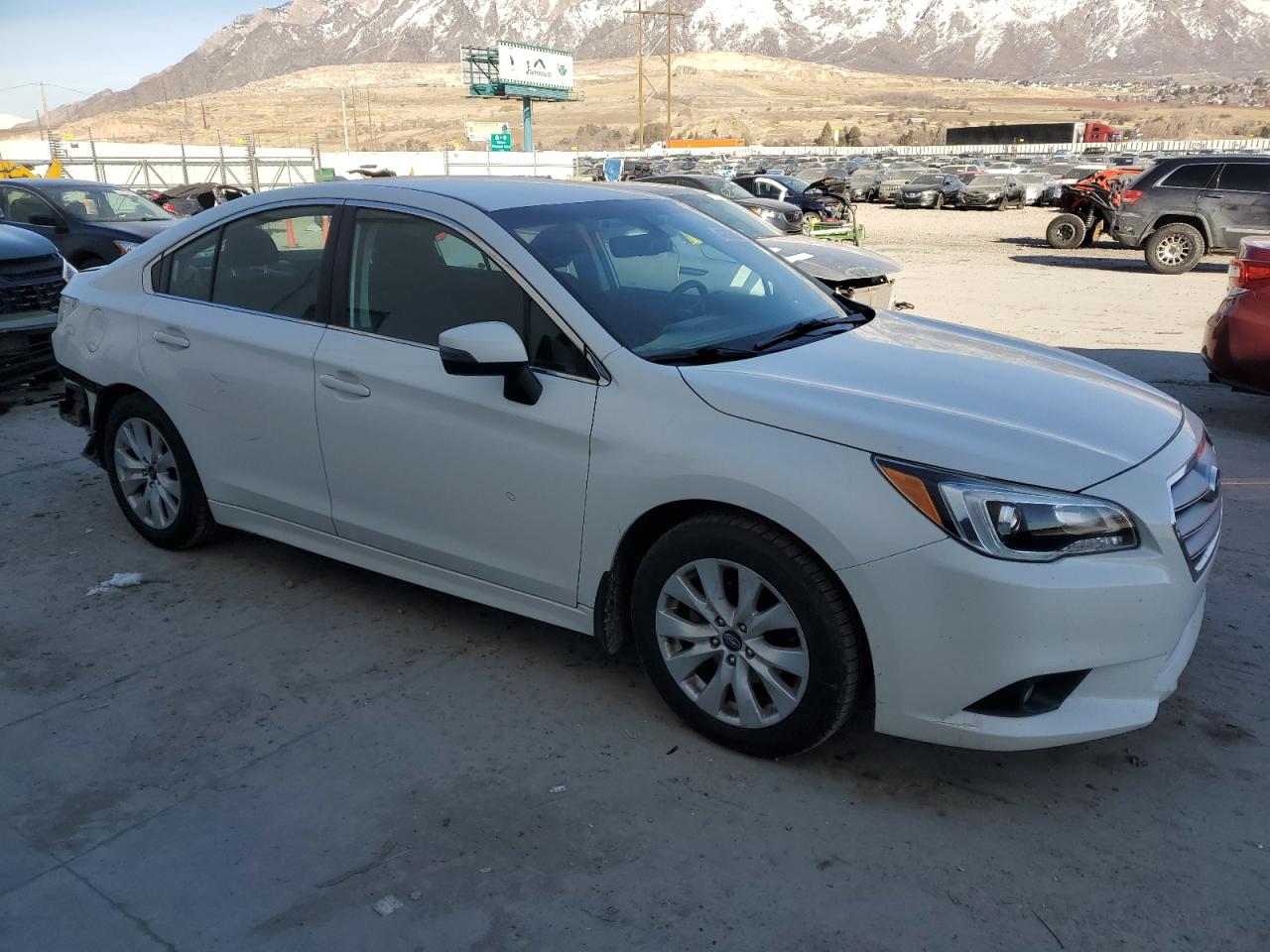 2017 Subaru Legacy VIN 4S3BNAF61H3053618 Copart auction photo, rear end / minor dent/scratches damage thumbnail 4