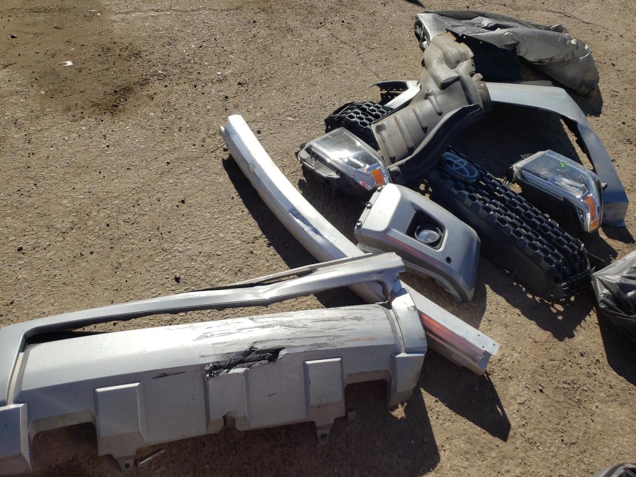 2021 Toyota Tundra VIN 5TFAY5F13MX009072 Copart auction photo, front end / side damage thumbnail 12