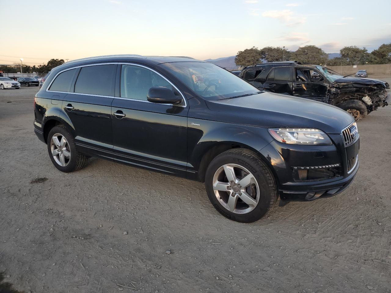 2015 Audi Q7 VIN WA1LGAFE2FD003964 Copart auction photo, mechanical damage thumbnail 4
