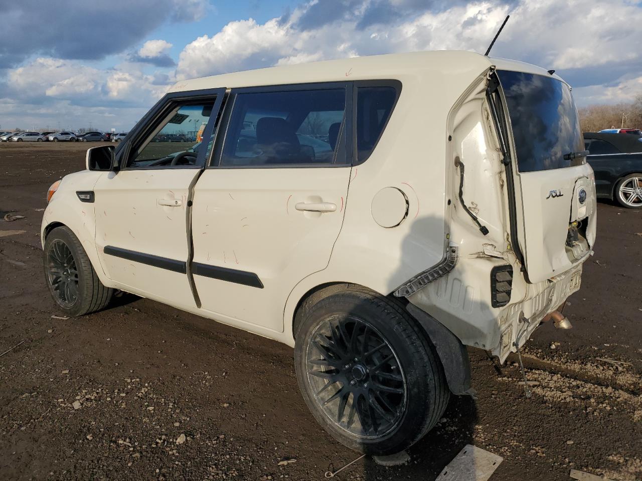 2012 KIA Soul VIN KNDJT2A59C7360672 Copart auction photo, all over / rear end damage thumbnail 2