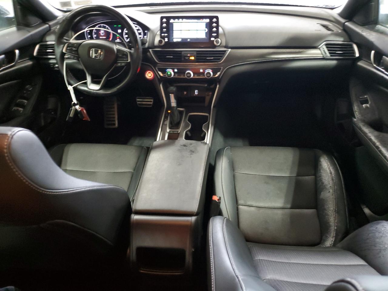 2020 Honda Accord VIN 1HGCV1F37LA157787 Copart auction photo, rear end damage thumbnail 8