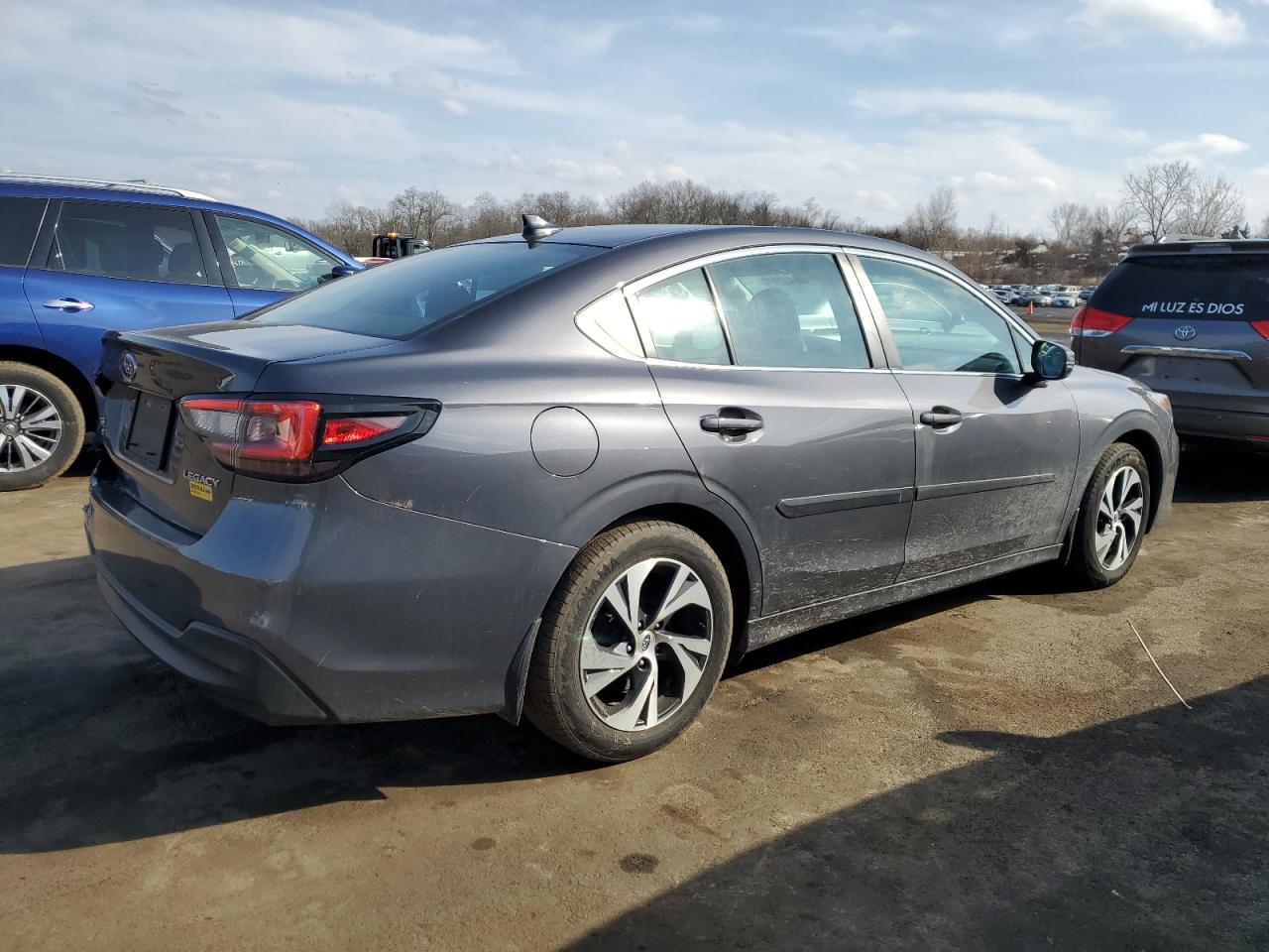 2022 Subaru Legacy VIN 4S3BWAD62N3018887 Copart auction photo, rear end / front end damage thumbnail 3