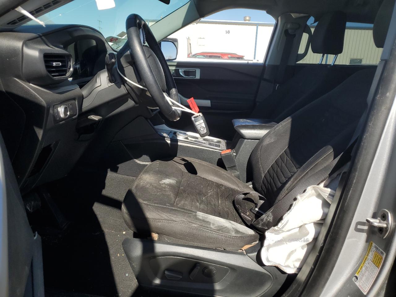 2021 Ford Explorer VIN 1FMSK7DH8MGB31777 Copart auction photo, side damage thumbnail 7