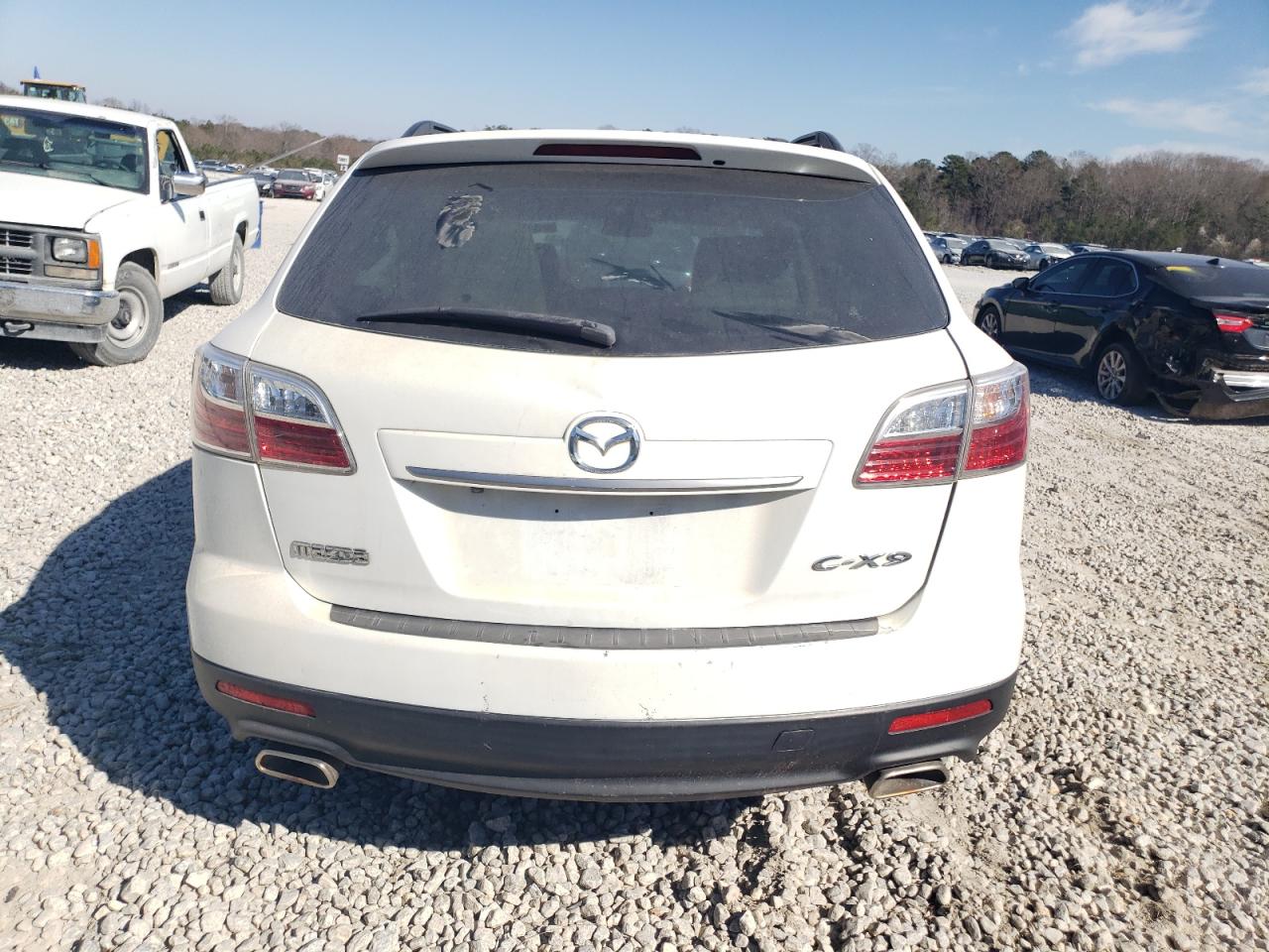 2012 Mazda CX-9 VIN JM3TB2CA0C0353566 Copart auction photo, undercarriage / front end damage thumbnail 6
