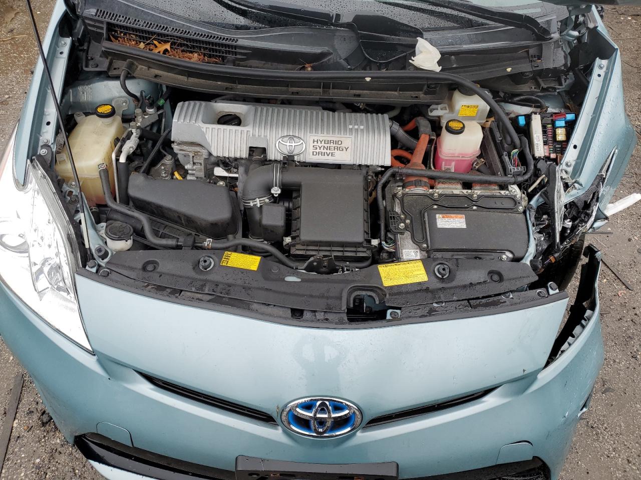 2013 Toyota Prius VIN JTDKN3DU5D5588074 Copart auction photo, all over / minor dent/scratches damage thumbnail 11