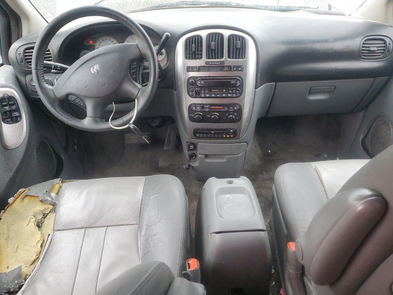2007 Dodge Caravan VIN 2D4GP44L37R149916 Copart auction photo, all over damage thumbnail 8