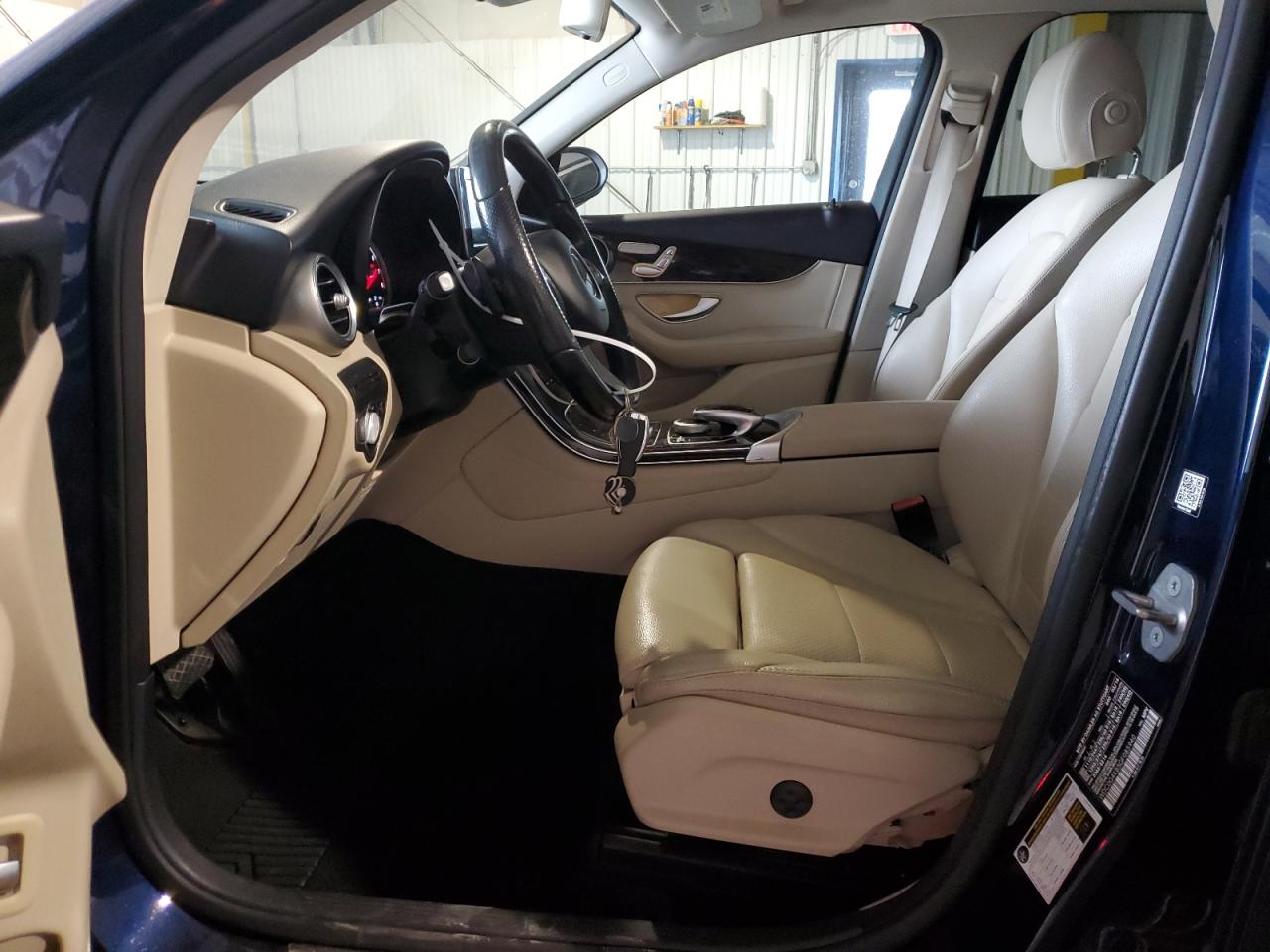 2016 Mercedes-Benz GLC VIN WDC0G4KB5GF085940 Copart auction photo, front end damage thumbnail 7
