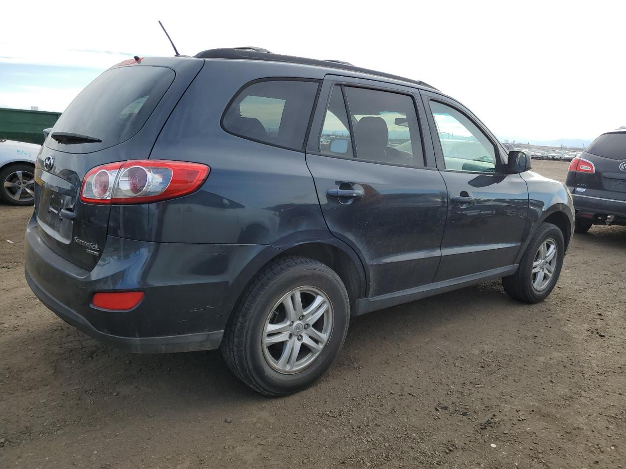2010 Hyundai Santa Fe VIN 5NMSGDAB9AH342852 Copart auction photo, undercarriage damage thumbnail 3
