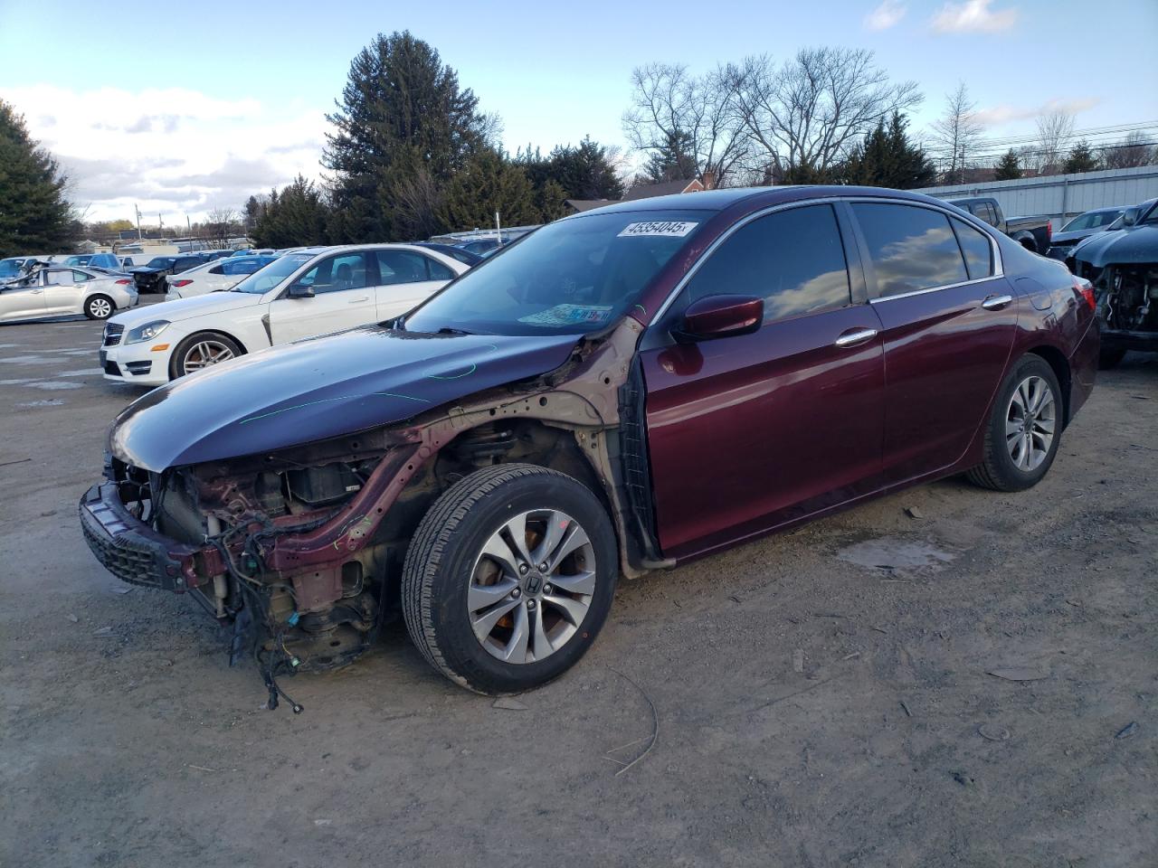2014 Honda Accord VIN 1HGCR2F36EA026315