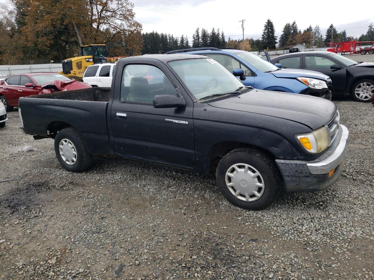 2000 Toyota Tacoma VIN 4TANL42N1YZ593416 Copart auction photo, mechanical damage thumbnail 4
