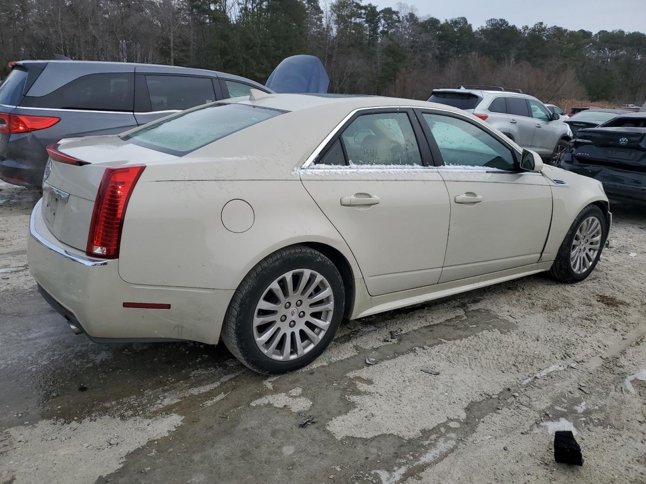 2010 Cadillac CTS VIN 1G6DJ5EG4A0121958 Copart auction photo, front end damage thumbnail 3