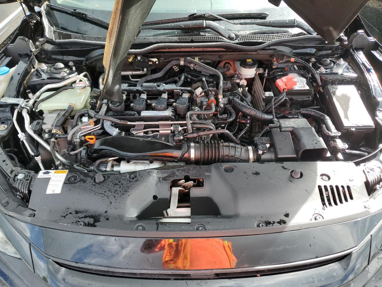 2019 Honda Civic VIN JHMFC1F36KX008332 Copart auction photo, water/flood damage thumbnail 11