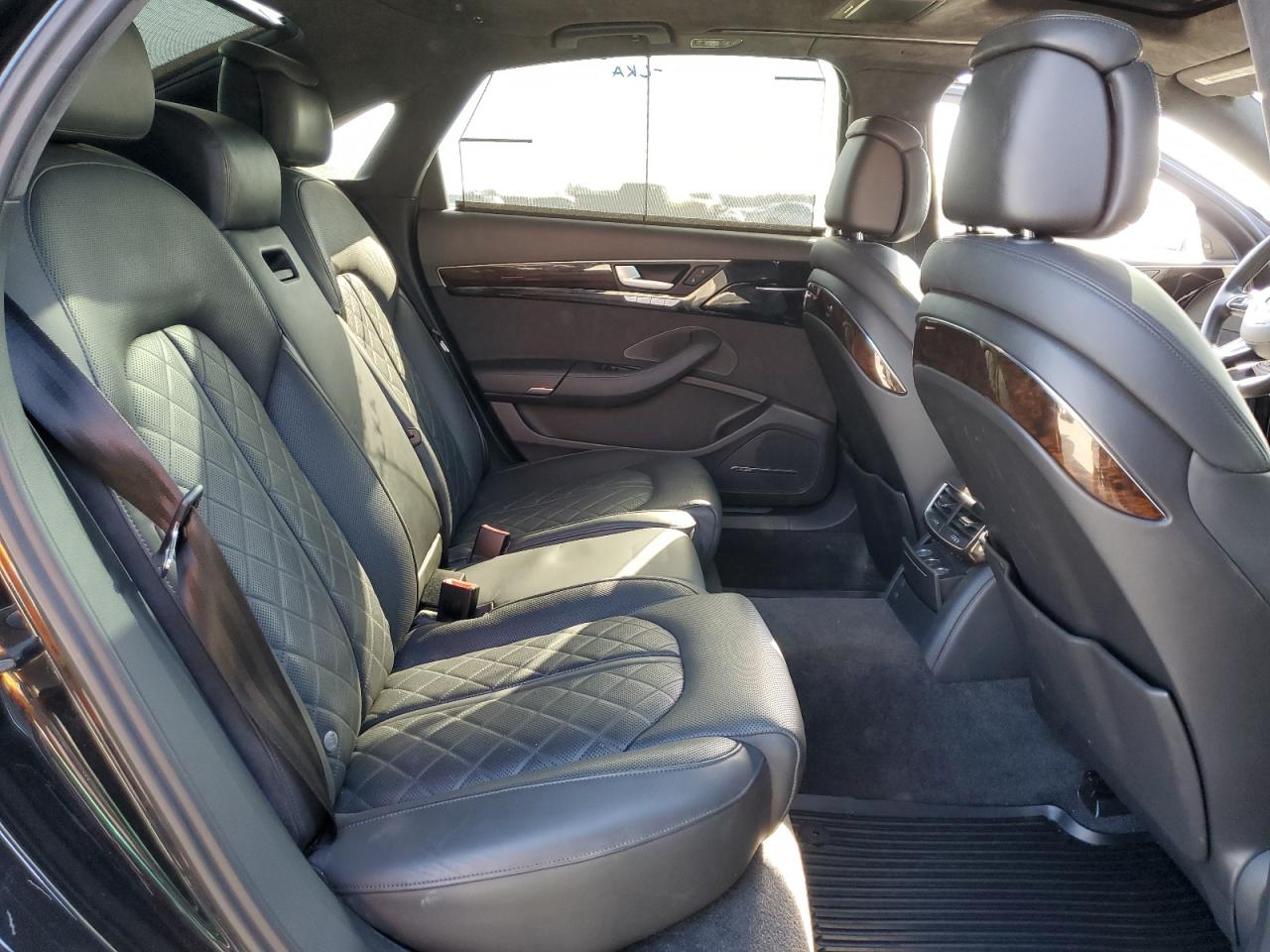 2014 Audi A8 VIN WAUR2AFD3EN003757 Copart auction photo, front end / minor dent/scratches damage thumbnail 10