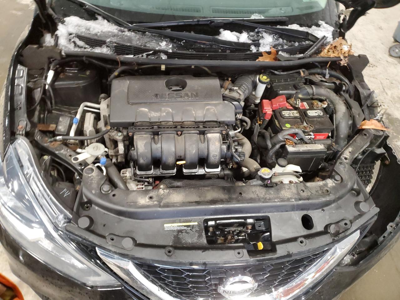 2018 Nissan Sentra VIN 3N1AB7APXJL638606 Copart auction photo, front end damage thumbnail 11