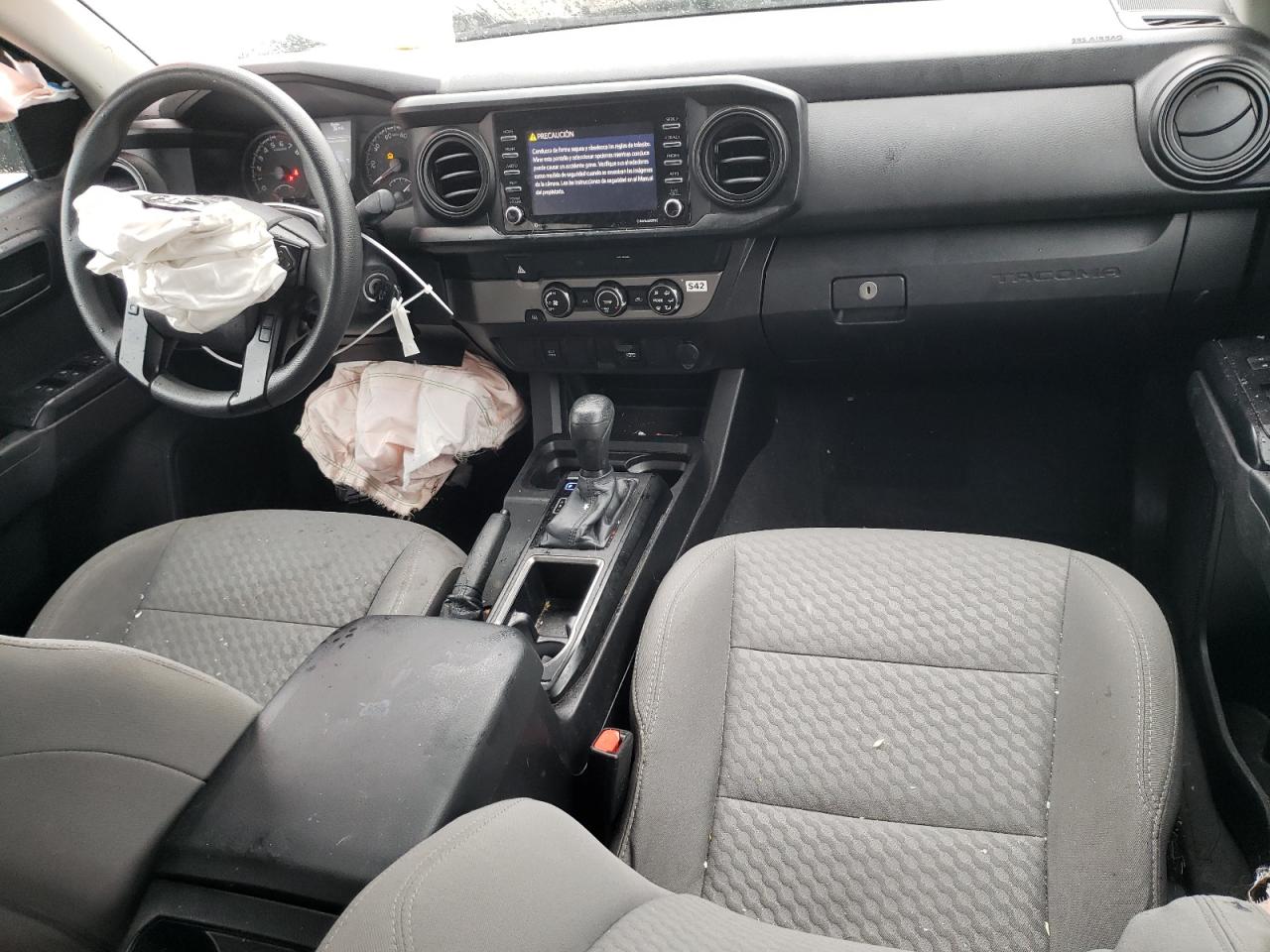 2022 Toyota Tacoma VIN 3TYAX5GN7NT040910 Copart auction photo, biohazard/chemical / front end damage thumbnail 8