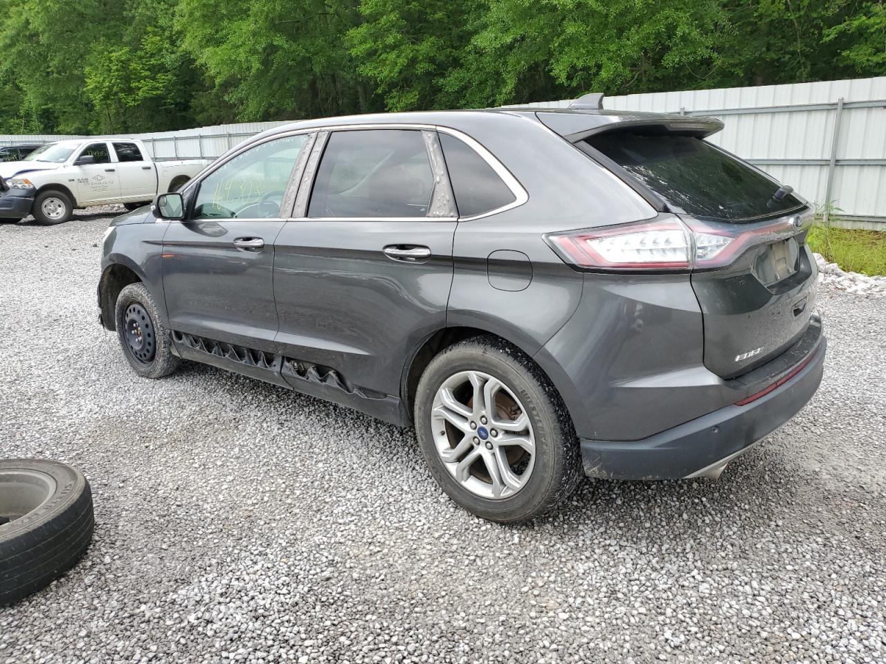 2018 Ford Edge VIN 2FMPK3K94JBB75580 Copart auction photo, burn - engine damage thumbnail 2