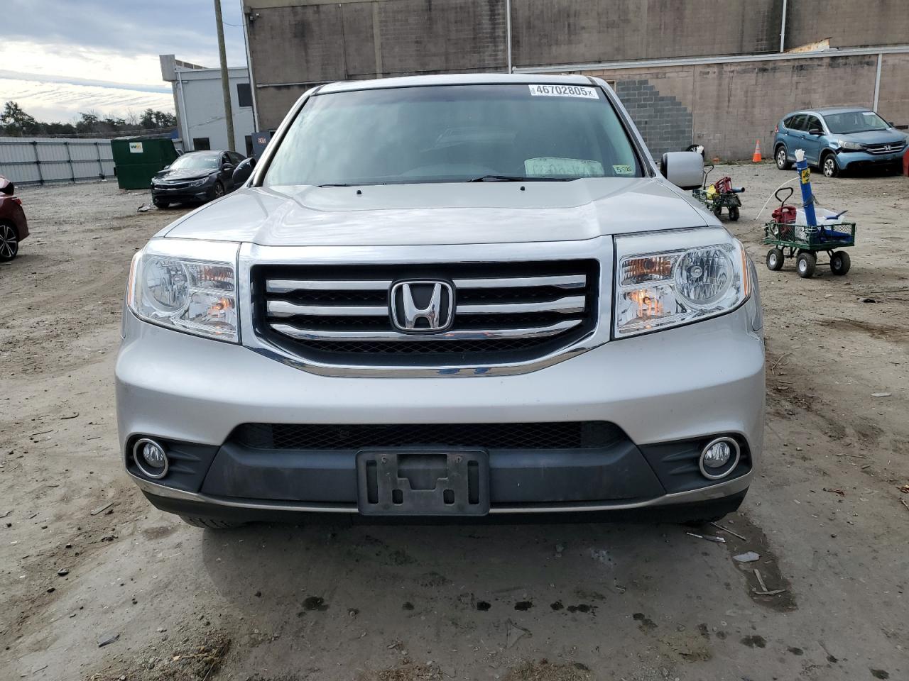 2012 Honda Pilot VIN 5FNYF4H63CB051869 Copart auction photo, rear end / minor dent/scratches damage thumbnail 5