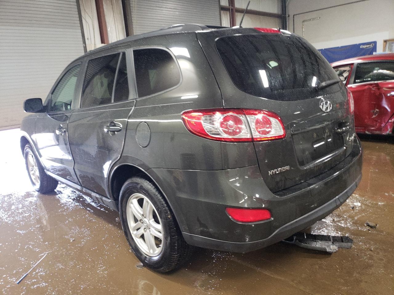 2011 Hyundai Santa Fe VIN 5XYZGDAG7BG058190 Copart auction photo, front end damage thumbnail 2