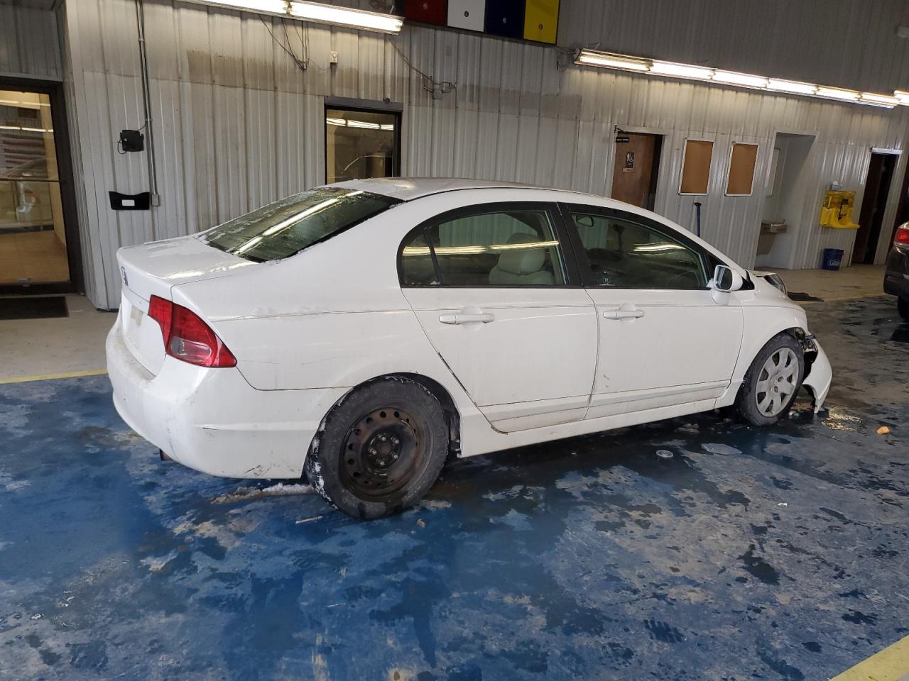 2008 Honda Civic VIN 1HGFA16578L050910 Copart auction photo, front end / side damage thumbnail 3