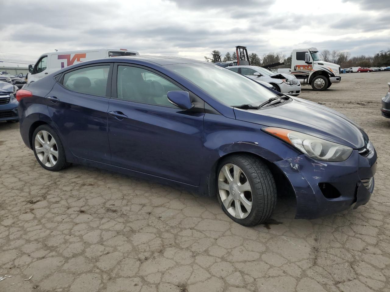 2011 Hyundai Elantra VIN 5NPDH4AE5BH019077 Copart auction photo, front end damage thumbnail 4