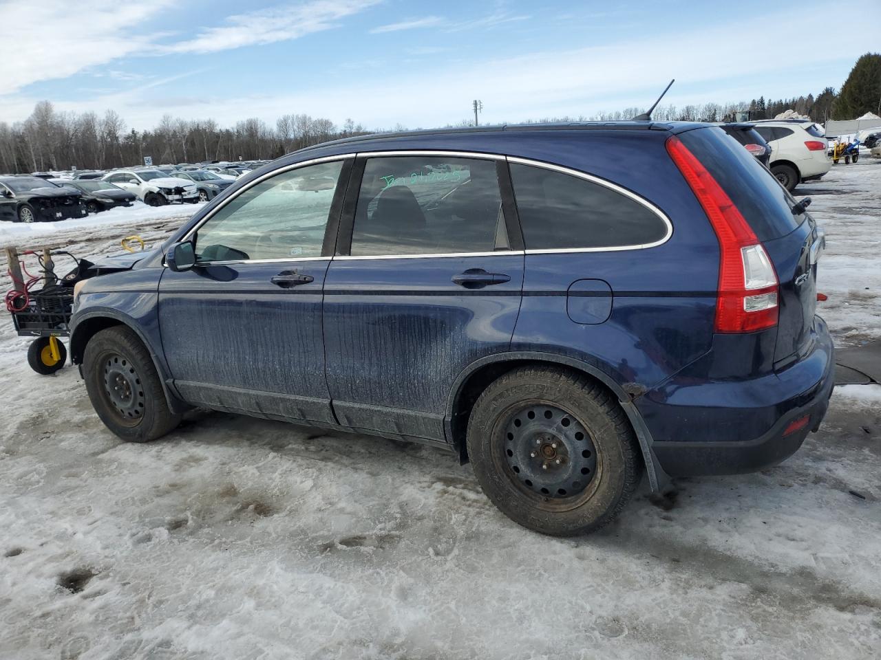 2007 Honda CR-V VIN 5J6RE48737L818035 Copart auction photo, front end damage thumbnail 2