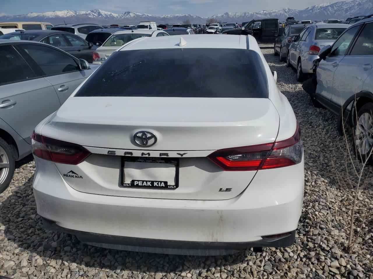 2022 Toyota Camry VIN 4T1C11AK6NU003108 Copart auction photo, front end / all over damage thumbnail 6