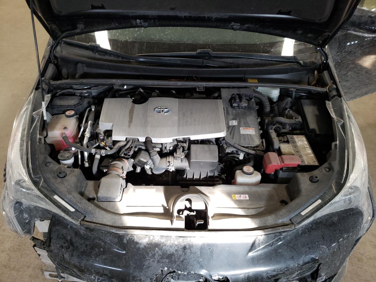 2018 Toyota Prius VIN JTDKBRFU7J3596225 Copart auction photo, front end damage thumbnail 11