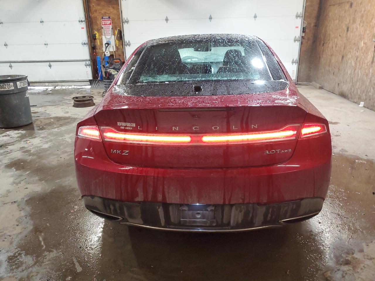 2017 Lincoln MKZ VIN 3LN6L5DC3HR662570 Copart auction photo, front end damage thumbnail 6
