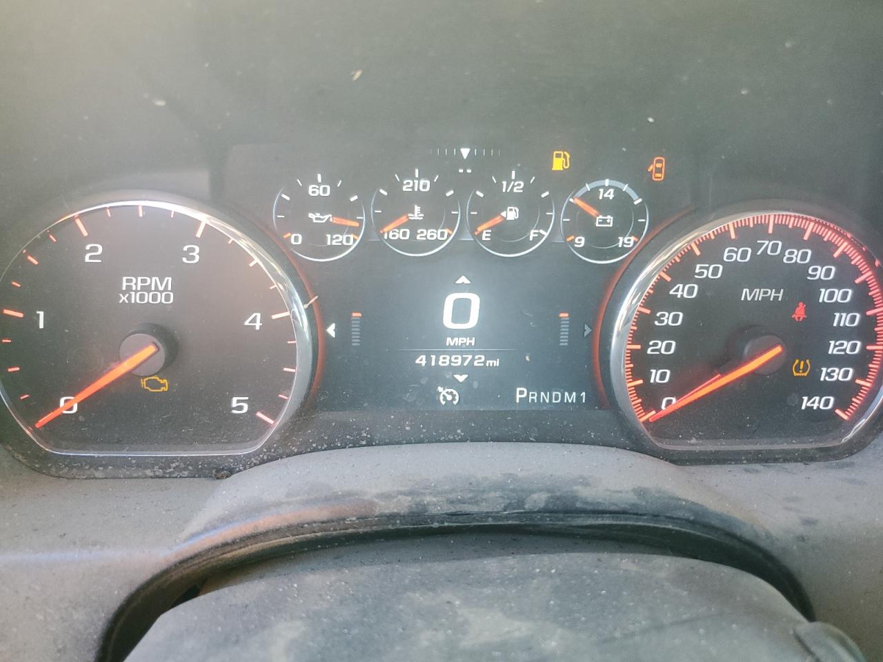 2015 GMC Sierra VIN 1GT120E89FF153186 Copart auction photo, burn damage thumbnail 9