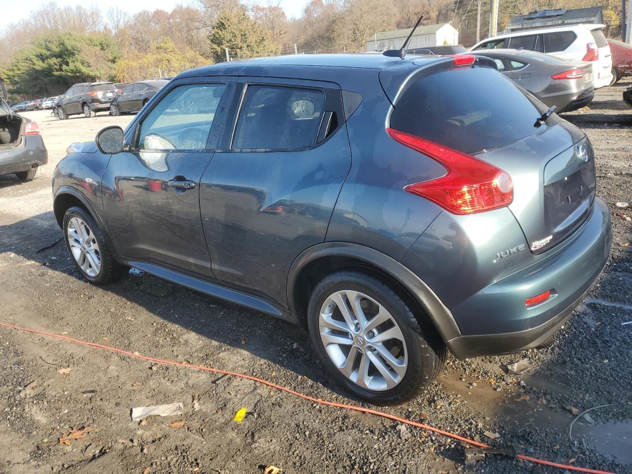 2014 Nissan Juke VIN JN8AF5MV0ET484204 Copart auction photo, front end / side damage thumbnail 2