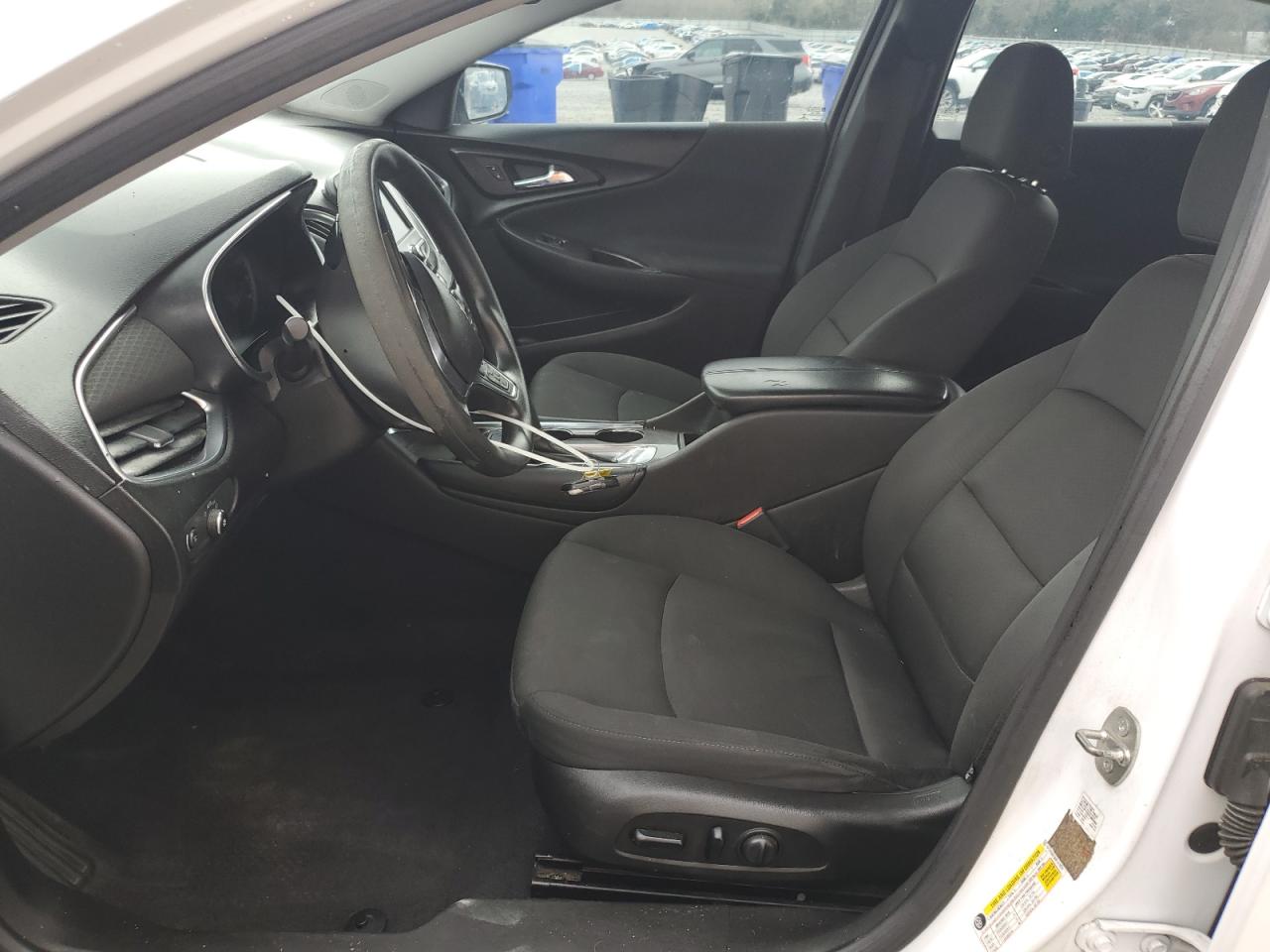 2017 Chevrolet Malibu VIN 1G1ZE5ST5HF127079 Copart auction photo, front end / side damage thumbnail 7