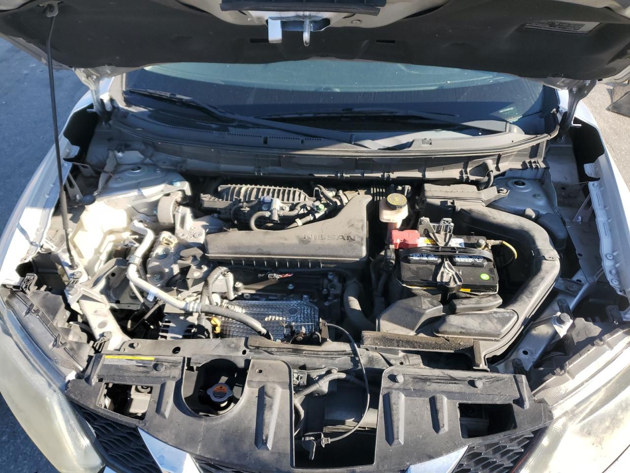 2015 Nissan Rogue VIN KNMAT2MT4FP557800 Copart auction photo, front end / rear end damage thumbnail 14