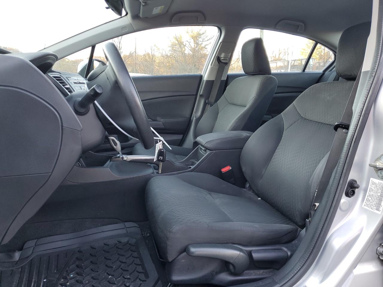 2015 Honda Civic VIN 19XFB2F57FE018465 Copart auction photo, rear end damage thumbnail 7