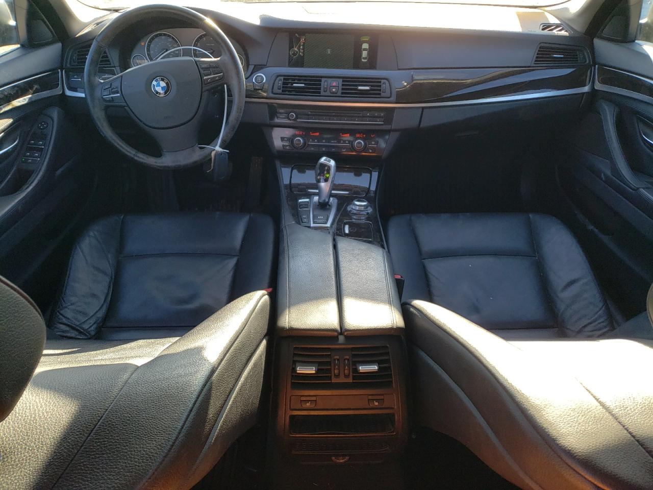 2013 BMW 5er VIN WBAXH5C55DD111733 Copart auction photo, rear end / front end damage thumbnail 8