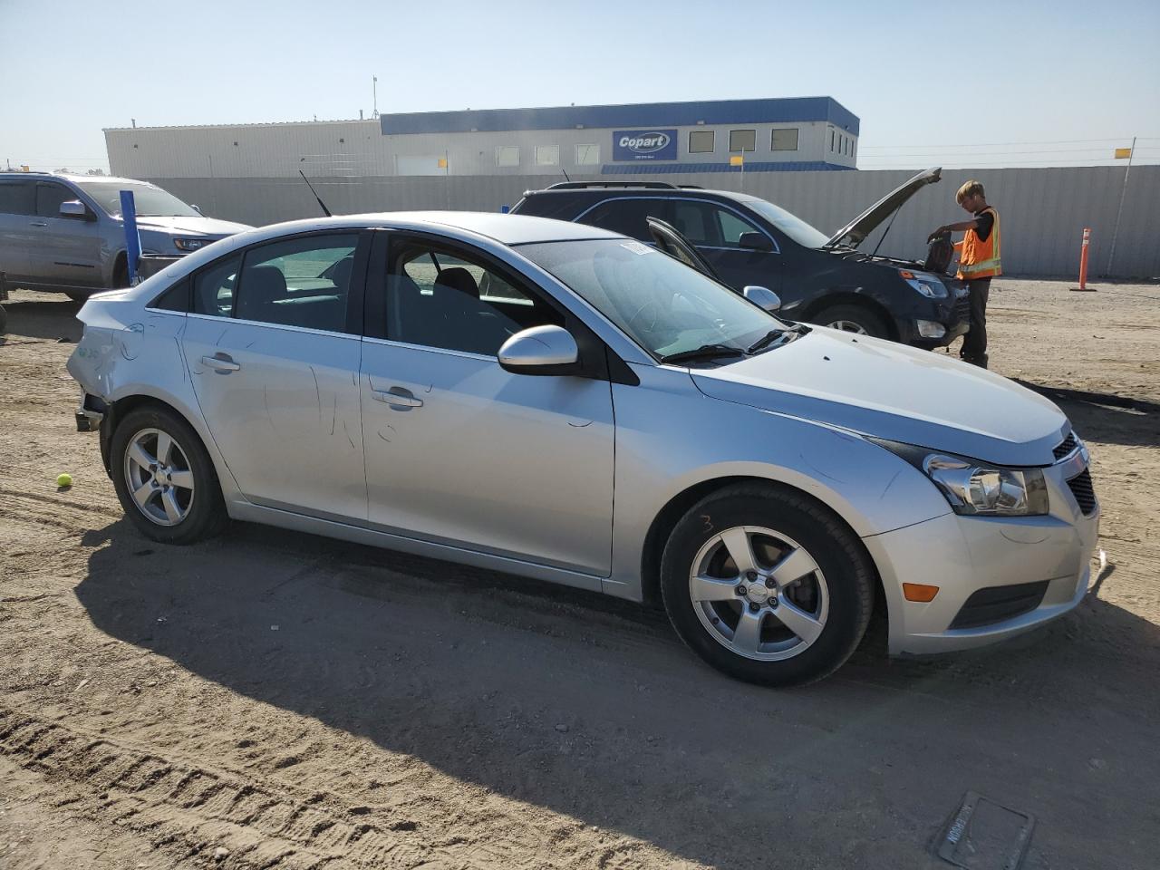 2014 Chevrolet Cruze VIN 1G1PC5SB8E7452707 Copart auction photo, rear end damage thumbnail 4