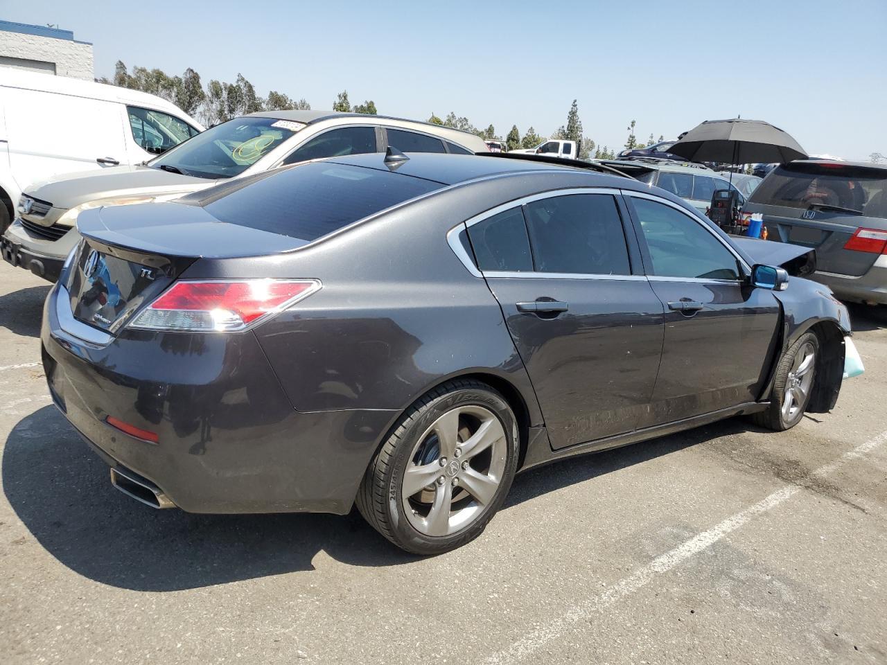 2013 Acura TL VIN 19UUA9F52DA005093 Copart auction photo, front end / side damage thumbnail 3