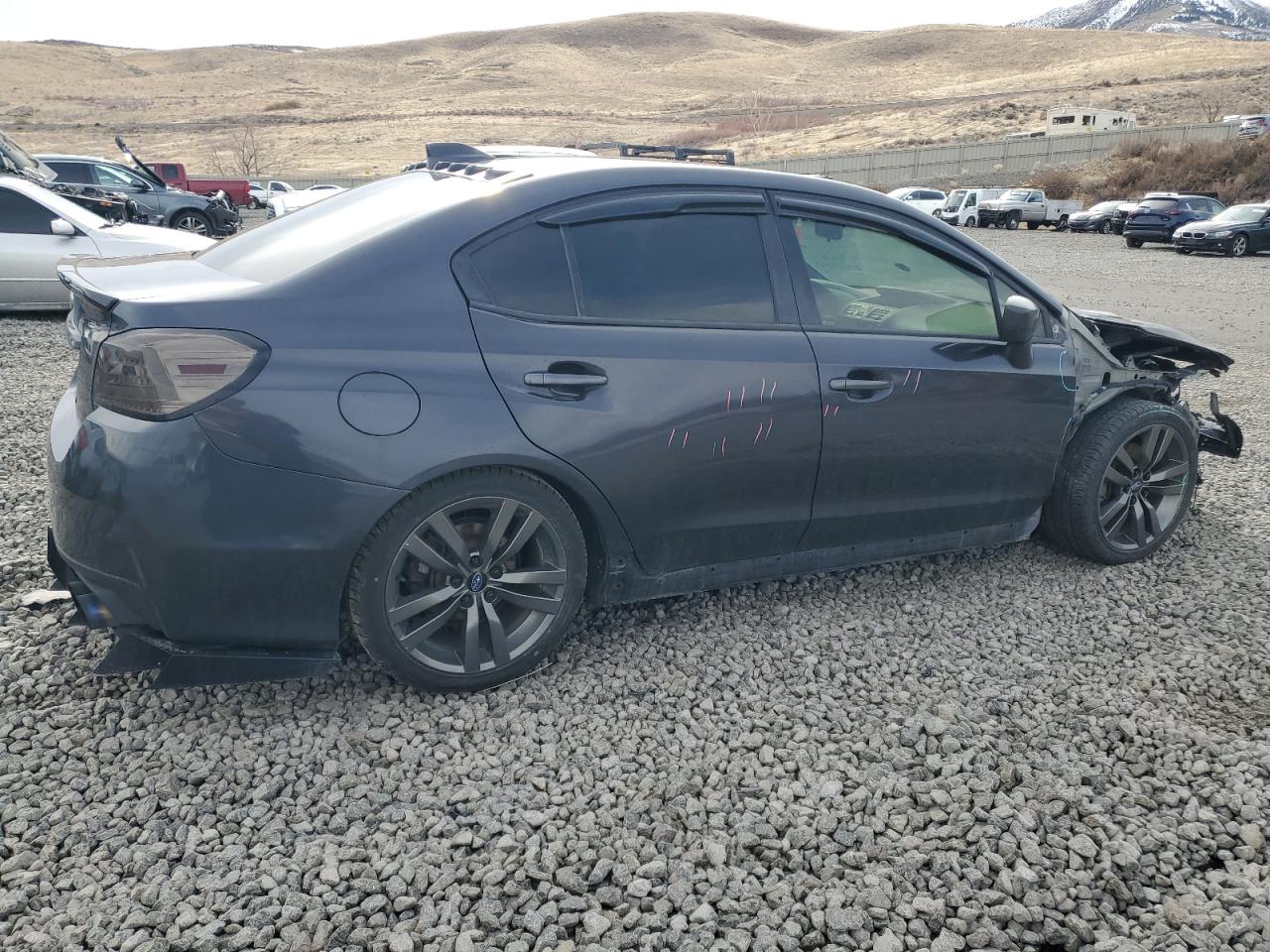 2018 Subaru WRX VIN JF1VA1F67J8808844 Copart auction photo, front end / side damage thumbnail 3