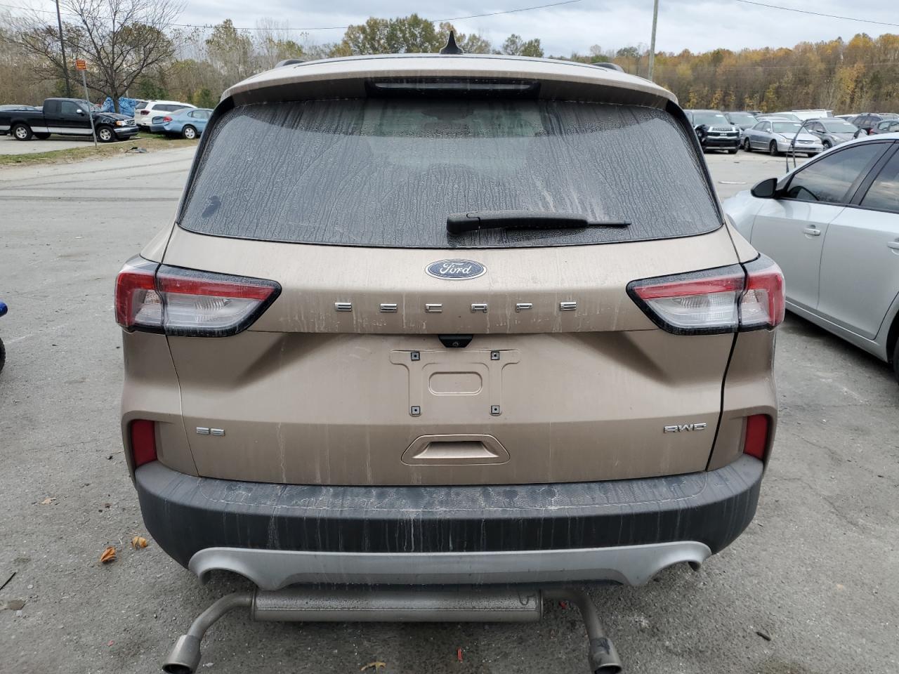 2020 Ford Escape VIN 1FMCU9G65LUC58068 Copart auction photo, side / rear end damage thumbnail 6