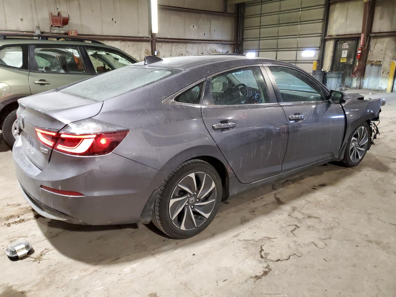 2019 Honda Insight VIN 19XZE4F94KE024947 Copart auction photo, front end / minor dent/scratches damage thumbnail 3
