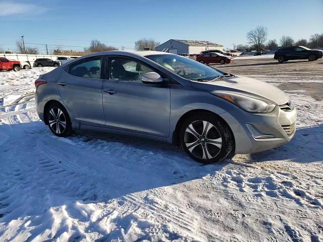 2016 Hyundai Elantra VIN KMHDH4AH7GU521771 Copart auction photo, all over damage thumbnail 10