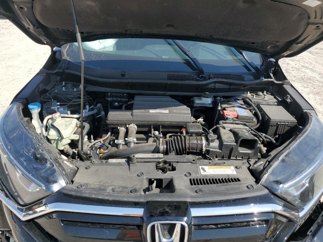 2020 Honda CR-V VIN 2HKRW1H54LH412862 Copart auction photo, front end / side damage thumbnail 12
